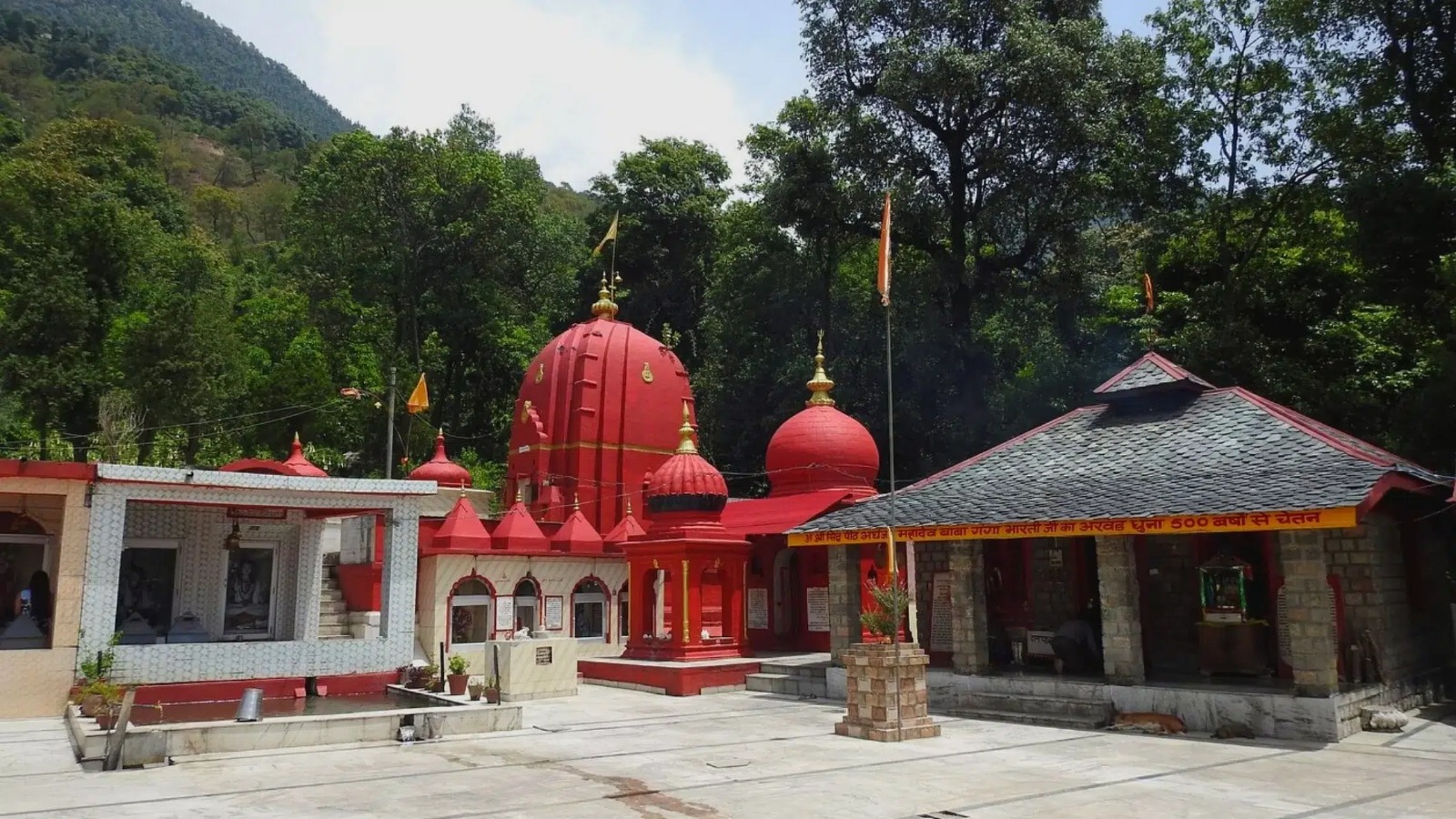 Some nearby temples
