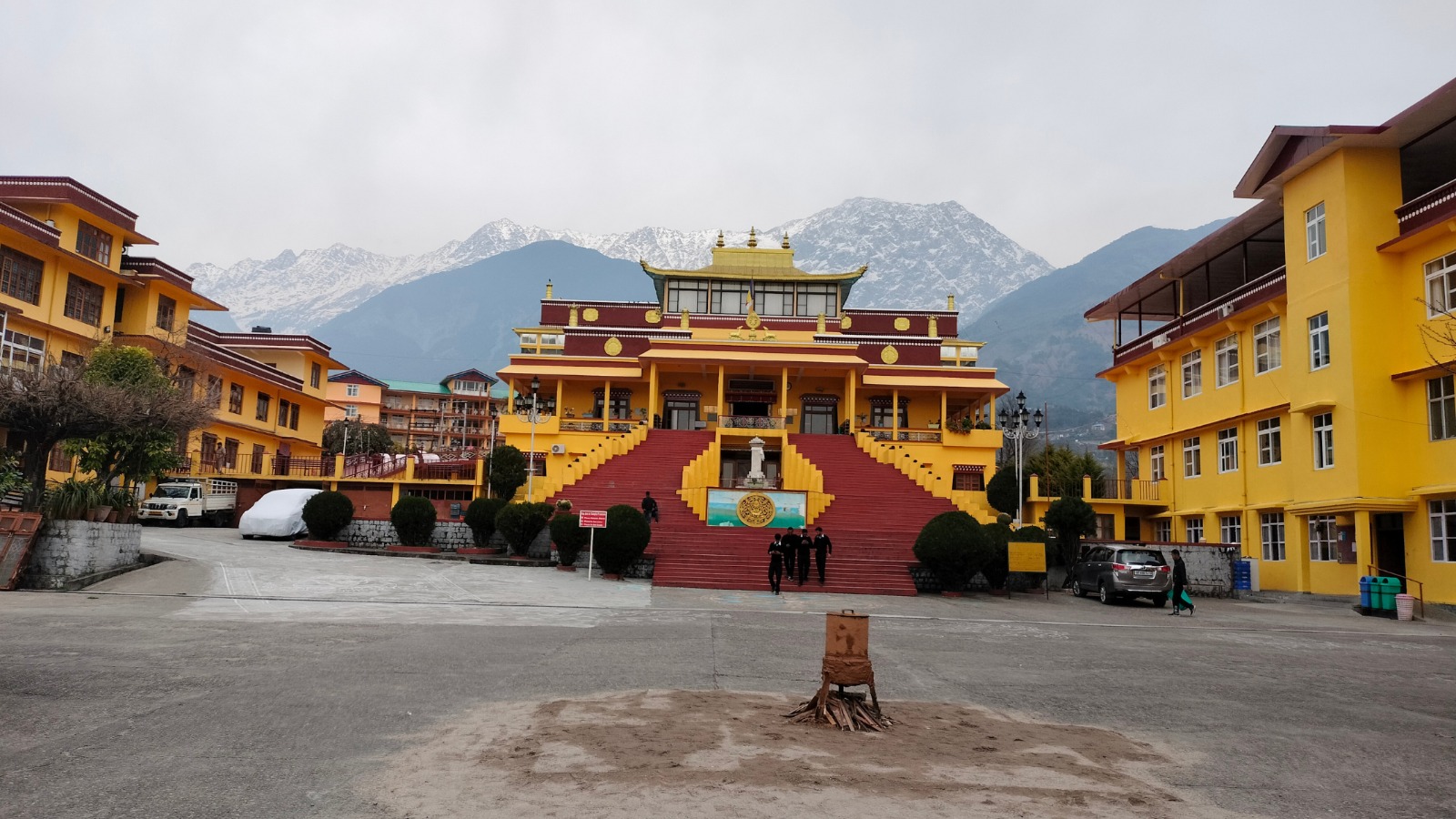 Some nearby temples